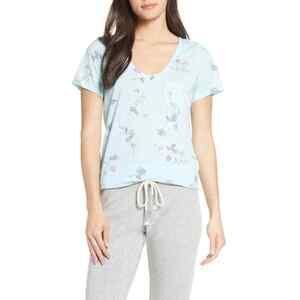 Make + Model Gotta Have It V-Neck Tee In Teal Fair Lenora Size XXS